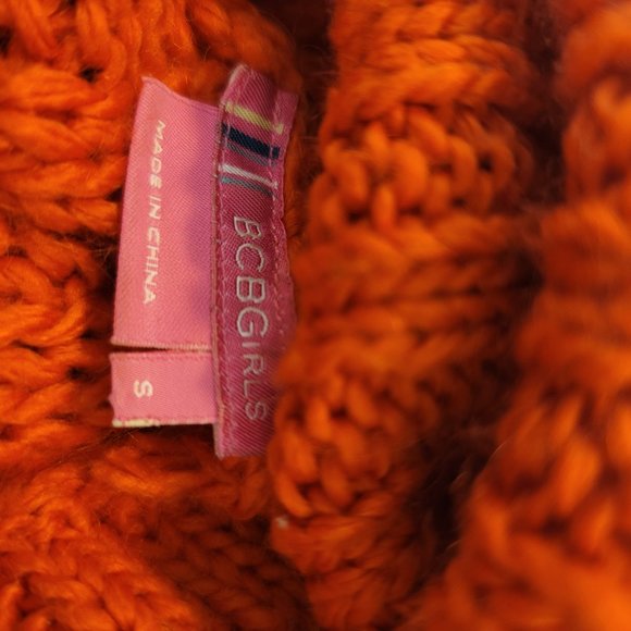 BCBGirls Knit Turtleneck Short Sleeve Sweater - Picture 6 of 6